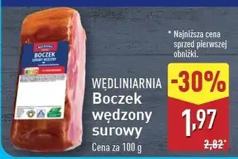 ALDI Boczek wędzony parzony Wędliniarnia Classic oferta