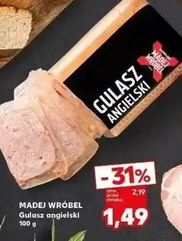 Kaufland Gulasz angielski Madej & Wróbel oferta