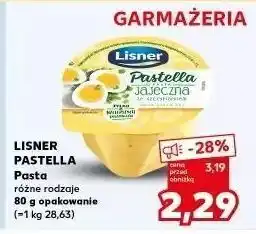 Kaufland Pasta jajeczna ze szczypiorkiem Lisner Pastella oferta