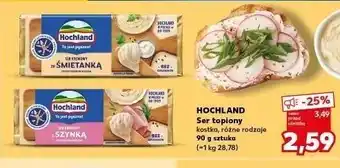 Kaufland Ser kremowy z szynką Hochland oferta