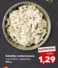 Kaufland Sałatka makaronowa z brokułem i ogórkiem oferta