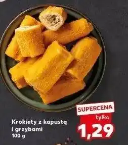 Kaufland Krokiety z kapustą i grzybami oferta