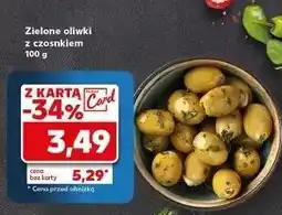 Kaufland Oliwki zielone z czosnkiem oferta