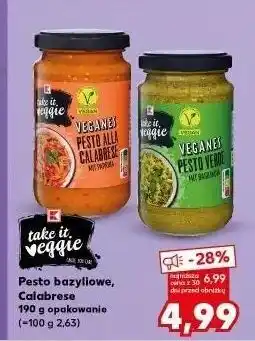 Kaufland Pesto bazyliowe K-Take It Veggie oferta