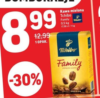 Intermarche Kawa mielona Tchibo Family 500g oferta