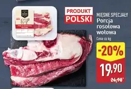 ALDI Porcja rosołowa wołowa Mięsne Specjały Zawsze Świeże (Aldi) oferta