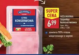 ALDI Szynka konserwowa Wędliniarnia Classic oferta