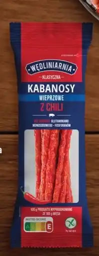 ALDI Kabanosy z chilli Wędliniarnia Classic oferta