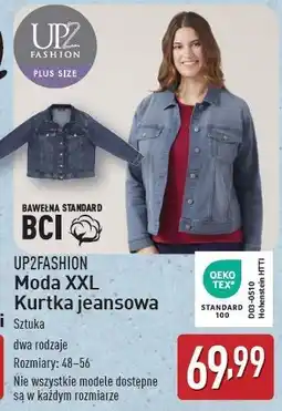 ALDI Kurtka damska jeansowa Up2Fashion oferta