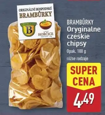 ALDI Chipsy solone Bramburky oferta