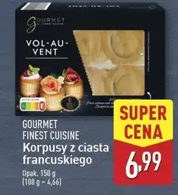 ALDI Korpusy z ciasta francuskiego Gourmet Finest Cuisine oferta