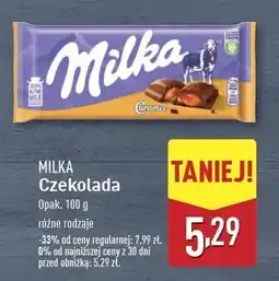 ALDI Czekolada caramel Milka oferta