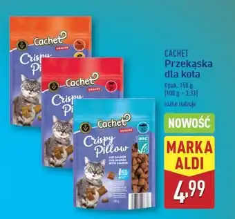 ALDI Przekąska dla kota z kurczakiem Cachet oferta