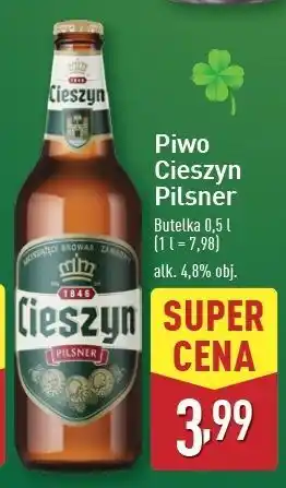 ALDI Piwo Cieszyn Pilsner oferta