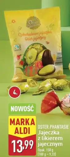 ALDI Jajeczka truflowe z nadzieniem o smaku likieru jajecznego Oster Phantasie oferta