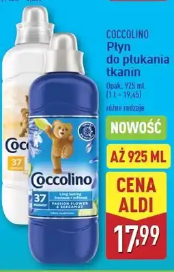 ALDI Płyn do płukania sensitive Coccolino oferta