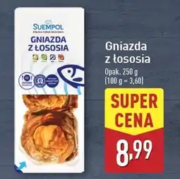 ALDI Gniazda z łososia Suempol oferta