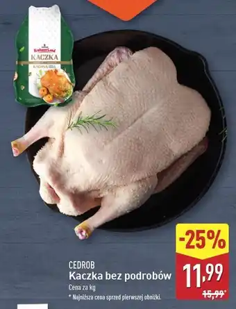 ALDI Kaczka bez podrobów Cedrob oferta