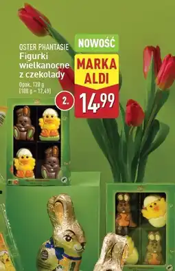 ALDI Figurki wielkanocne z czekolady Oster Phantasie oferta