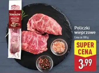 ALDI Policzki wieprzowe Sokołów oferta