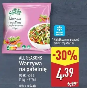 ALDI Warzywa na patelnię z przyprawą orientalną All Seasons oferta