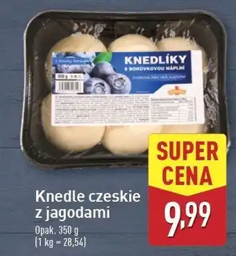 ALDI Knedle czeskie z borówkami oferta