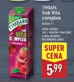 ALDI Sok witalność Tymbark Vita Complex oferta