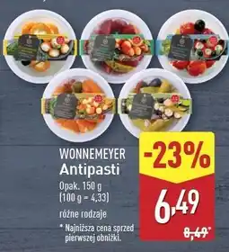 ALDI Antipasti pieczarki z serem Wonnemeyer Feinkost oferta