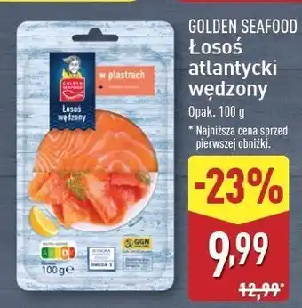 ALDI Łosoś wędzony Golden Seafood oferta