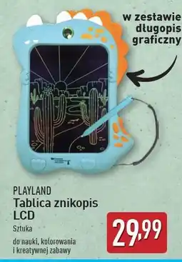 ALDI Tablica znikopis lcd Playland oferta