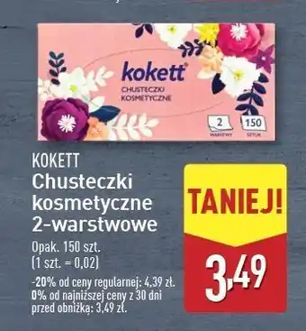 ALDI Chusteczki kosmetyczne Kokett oferta