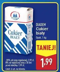 ALDI Cukier biały Diadem oferta