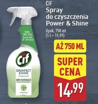 ALDI Spray czyszczący uniwersalny original Cif Disinfect oferta