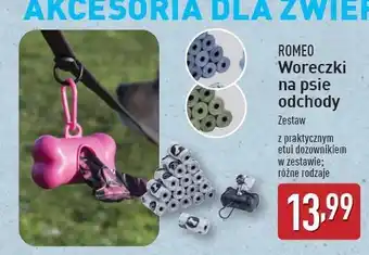 ALDI Woreczki na psie odchody Romeo oferta