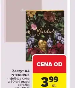 Carrefour Zeszyt A4 Interdruk oferta