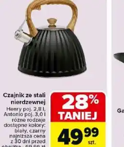 Carrefour Czajnik ze stali nierdzewnej oferta