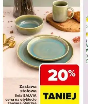 Carrefour Zastawa stołowa linia Salvia oferta