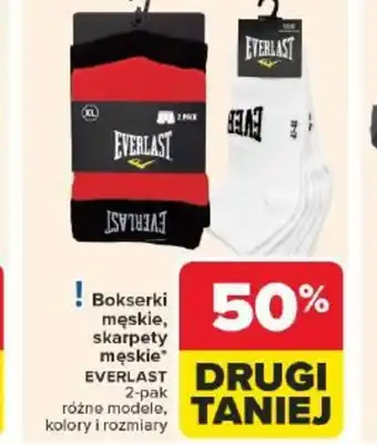 Carrefour Skarpety męskie Everlast oferta