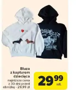 Carrefour Bluza z kapturem dziecięca oferta