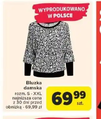 Carrefour Bluzka damska oferta