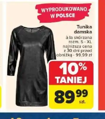 Carrefour Tunika damska oferta