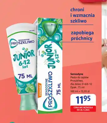 dm drogerie markt Pasta do zębów Sensodyne Junior oferta