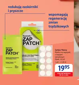 dm drogerie markt Carbon Theory Plastry na wypryski, z kwasem salicylowym oferta