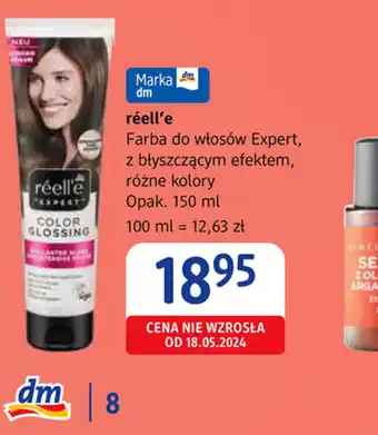 dm drogerie markt réell'e Farba do włosów Expert oferta