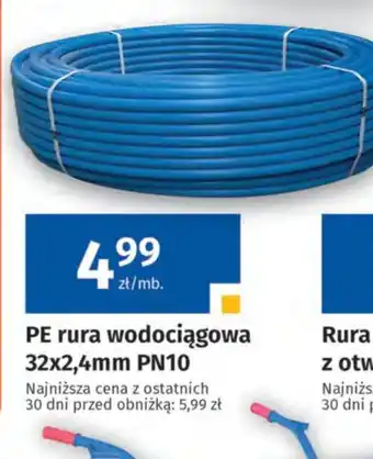 Bat PE rura wodociągowa oferta