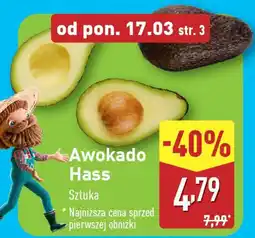 ALDI Awokado Hass oferta