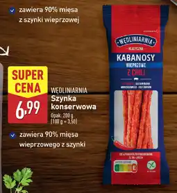 ALDI WĘDLINIARNIA Szynka konserwowa oferta