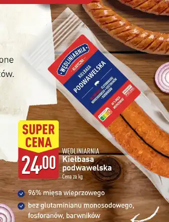 ALDI WĘDLINIARNIA Kiełbasa podwawelska oferta