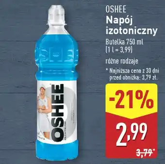 ALDI OSHEE Napój izotoniczny oferta