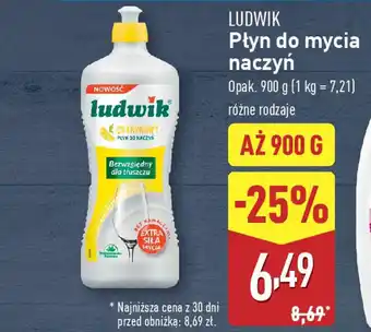 ALDI LUDWIK Płyn do mycia naczyń oferta